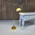 Floor lamp, wavy shade